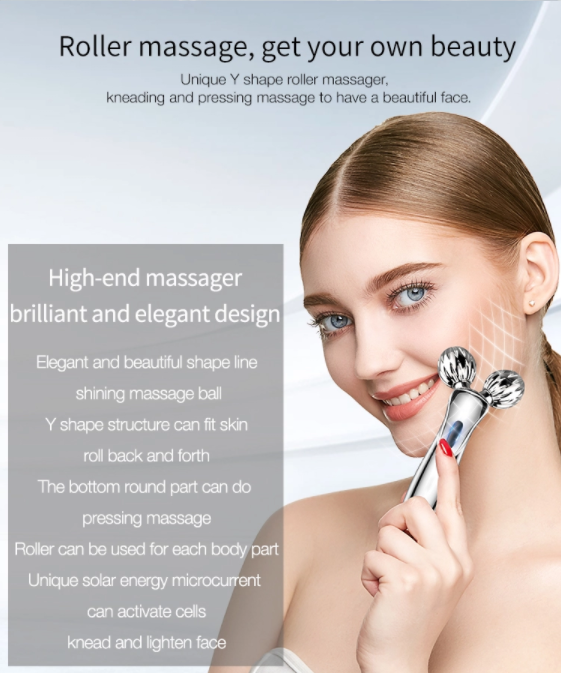 Microcurrent face massager