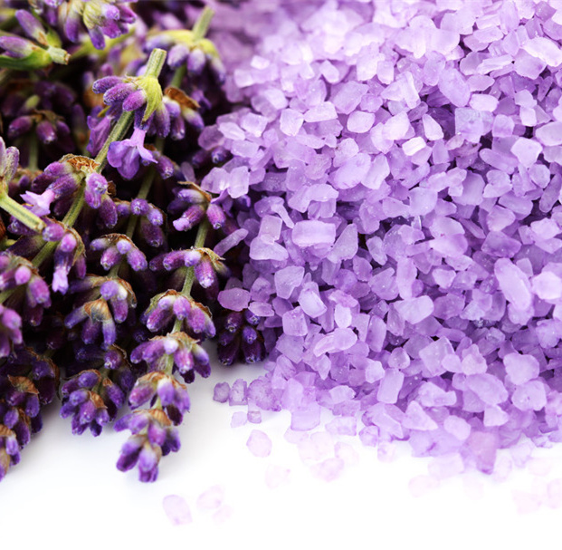 Lavender himalayan salts