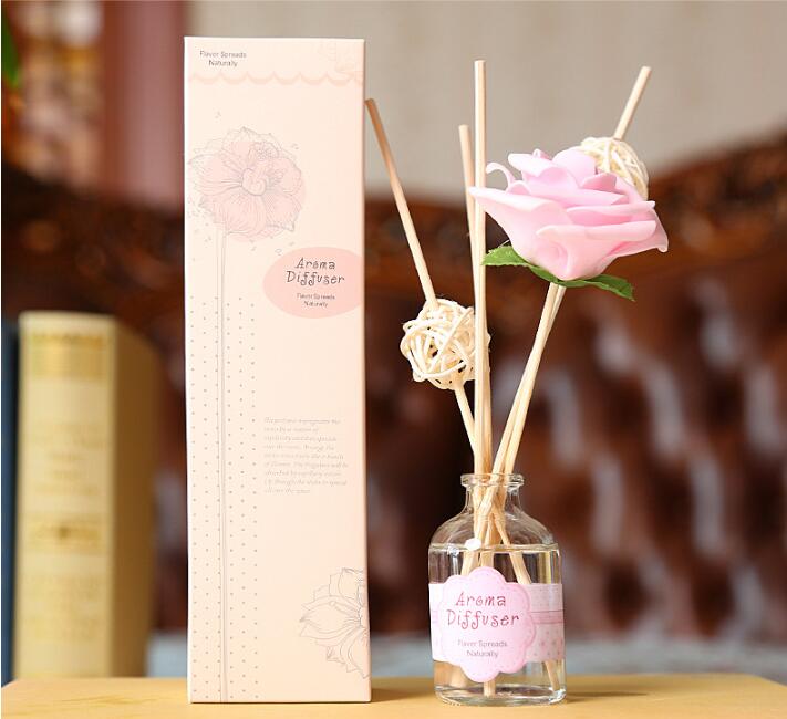 Rattan reed diffusers essential home office hotel aroma diffuser